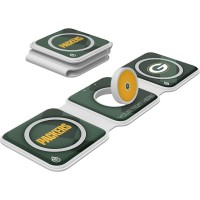 Green Bay Packers Keyscaper Personalized 3-in-1 Foldable Charger