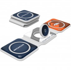 Denver Broncos Keyscaper Personalized 3-in-1 Foldable Charger Denver Broncos Keyscaper Personalized 3-in-1 Foldable Charger