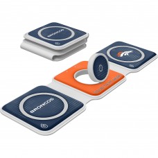 Denver Broncos Keyscaper Personalized 3-in-1 Foldable Charger Denver Broncos Keyscaper Personalized 3-in-1 Foldable Charger