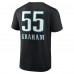 Футболка Brandon Graham Philadelphia Eagles Wordmark Player Name & Number - Black