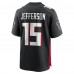 Игровая джерси Van Jefferson Atlanta Falcons Nike  Game -  Black