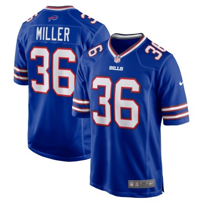 Игровая джерси Herb Miller Buffalo Bills Nike  Game -  Royal