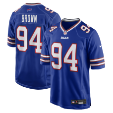 Джерси Buffalo Bills Andrew Brown Nike Royal Game Джерси Buffalo Bills Andrew Brown Nike Royal Game