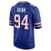 Джерси Buffalo Bills Andrew Brown Nike Royal Game