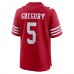 Игровая джерси Randy Gregory San Francisco 49ers Nike  Game -  Scarlet