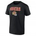 San Francisco 49ers Brock Purdy Black Wordmark Player Name & Number T-Shirt