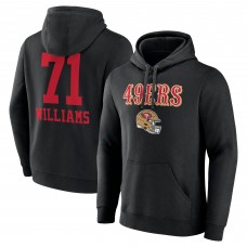 Толстовка Trent Williams San Francisco 49ers Wordmark Player Name & Number - Black
