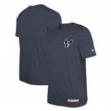 Футболка Houston Texans New Era 2024 NFL Training Camp - Heather Navy