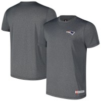 New England Patriots New Era Heather Navy 2024 NFL Training Camp T-Shirt