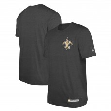 Футболка New Orleans Saints New Era 2024 NFL Training Camp - Heather Black