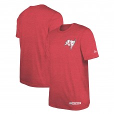 Футболка Tampa Bay Buccaneers New Era 2024 NFL Training Camp - Heather Red
