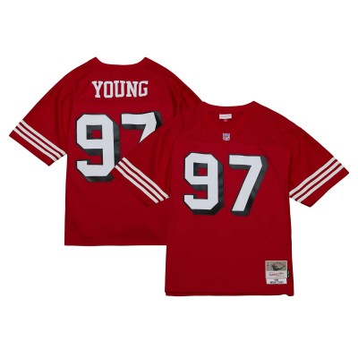 Игровая джерси Bryant Young San Francisco 49ers Mitchell & Ness Legacy Replica - Scarlet