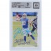 Justin Herbert Los Angeles Chargers Autographed 2020 Panini Luminance Powder Blue #203 Beckett Fanatics Witnessed Authenticated 9/10 Rookie Card