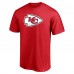 Kansas City Chiefs Patrick Mahomes Fanatics Red Icon Player Name & Number T-Shirt