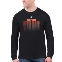Miami Dolphins Starter Black Slogan Long Sleeve T-Shirt