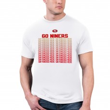 Футболка San Francisco 49ers Starter Slogan - White