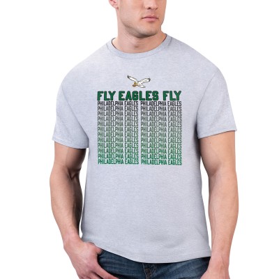Футболка Philadelphia Eagles Starter Slogan - Heather Gray
