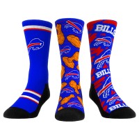Три пары носков Buffalo Bills Rock Em Socks Unisex Fan Favorite