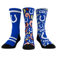 Unisex Indianapolis Colts Rock Em Socks Fan Favorite Three-Pack Crew Sock Set
