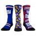 Три пары носков New York Giants Rock Em Socks Unisex Fan Favorite