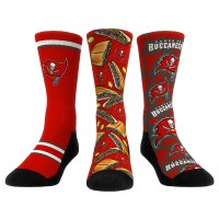 Три пары носков Tampa Bay Buccaneers Rock Em Socks Unisex Fan Favorite