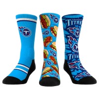 Три пары носков Tennessee Titans Rock Em Socks Unisex Fan Favorite