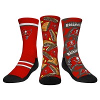 Три пары носков Tampa Bay Buccaneers Rock Em Socks Youth Fan Favorite