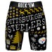Pittsburgh Steelers Rock Em Socks Holiday Tacky Sweater Underwear and Crew Socks Combo Pack