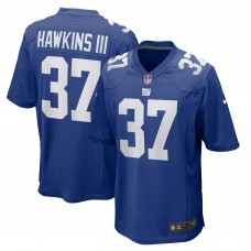 Игровая джерси Tre Hawkins New York Giants Nike  Game -  Royal