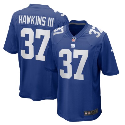 Игровая джерси Tre Hawkins New York Giants Nike  Game -  Royal