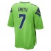 Игровая джерси Geno Smith Seattle Seahawks Nike  Game - Neon Green