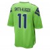 Игровая джерси Jaxon Smith-Njigba Seattle Seahawks Nike  Game - Neon Green