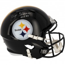 Joe Greene Pittsburgh Steelers Autographed Fanatics Authentic Riddell Speed Replica Helmet with HOF 87 Inscription