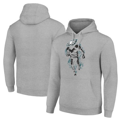 Толстовка Philadelphia Eagles Starter Unisex Logo Graphic - Heather Gray