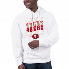 Толстовка San Francisco 49ers Starter Unisex Name Drop Logo - White