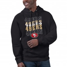 Толстовка San Francisco 49ers Starter Unisex Name Drop Logo - Black