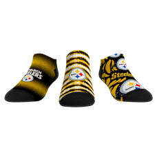 Носки 3 пары Unisex Pittsburgh Steelers Rock Em Socks Make Some Noise