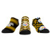 Носки 3 пары Unisex Pittsburgh Steelers Rock Em Socks Make Some Noise