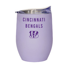 Термос Cincinnati Bengals 16oz. Lavender Soft Touch Curved Термос Cincinnati Bengals 16oz. Lavender Soft Touch Curved