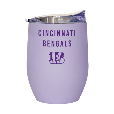 Термос Cincinnati Bengals 16oz. Lavender Soft Touch Curved