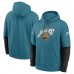 Толстовка Jacksonville Jaguars Nike Throwback Alternate Logo Team Issue Club - Teal