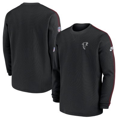 Футболка с длинным рукавом Atlanta Falcons Nike Alternate Logo Coach - Black