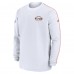 Футболка с длинным рукавом Cleveland Browns Nike Alternate Logo Coach - White