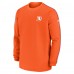Denver Broncos Nike Orange Alternate Logo Coach Long Sleeve Top