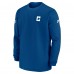 Футболка с длинным рукавом Indianapolis Colts Nike Alternate Logo Coach - Royal
