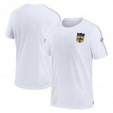 Футболка New Orleans Saints Nike Sideline Alternate Logo Coach Performance - White