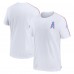 Футболка Tennessee Titans Nike Sideline Alternate Logo Oilers Throwback Coach Performance - White