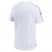 Футболка Tennessee Titans Nike Sideline Alternate Logo Oilers Throwback Coach Performance - White