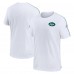 Футболка New York Jets Nike Sideline Alternate Logo Coach Performance - White