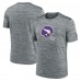 Футболка Minnesota Vikings Nike Velocity Alternate Logo Performance - Heather Gray